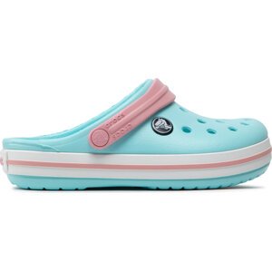 Nazouváky Crocs Crocband Clog K 207006 Ice Blue/White