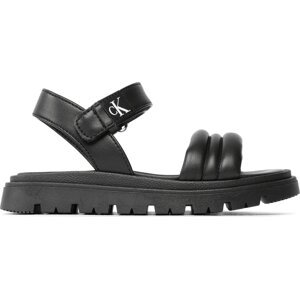 Sandály Calvin Klein Jeans Velcro Sandal V4A2-80512-1614 Black 999
