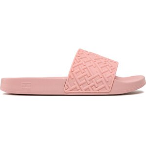 Nazouváky Tommy Hilfiger Th Monogram Pool Slide FW0FW06987 Soothing Pink TQS