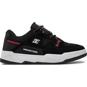 Sneakersy DC Construct ADYS100822 Black/Hot Coral KHO