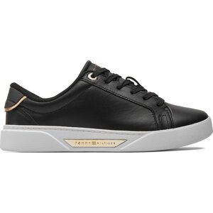 Sneakersy Tommy Hilfiger Chic Hw Court Sneaker FW0FW07813 Black BDS