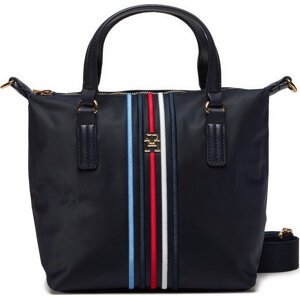 Kabelka Tommy Hilfiger Poppy Small Tote Corp AW0AW15986 Space Blue DW6