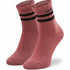 Dámské klasické ponožky Vans 1Pk Ruffed VN0A4S8PYRT1 Deco Rose