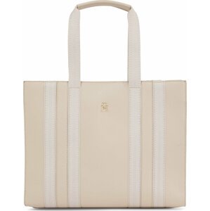 Kabelka Tommy Hilfiger Th Identity Med Tote AW0AW15569 Merino ABO