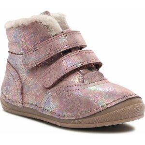 Kotníková obuv Froddo Paix Winter G2110130-16 S Pink Shine 16