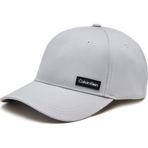 Kšiltovka Calvin Klein Essential Patch Bb Cap K50K510487 Šedá