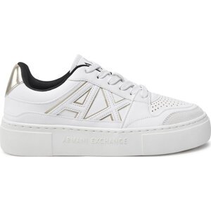 Sneakersy Armani Exchange XDX147 XV830 T782 Bílá