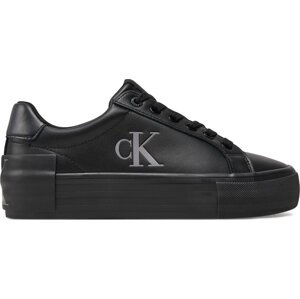 Sneakersy Calvin Klein Jeans Vulc Flatform YW0YW01613 Černá