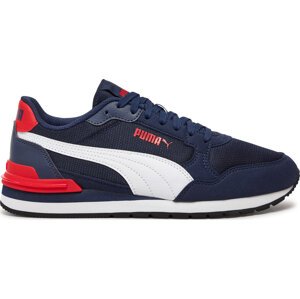 Sneakersy Puma St Runner v4 Mesh Jr 399876 02 Tmavomodrá