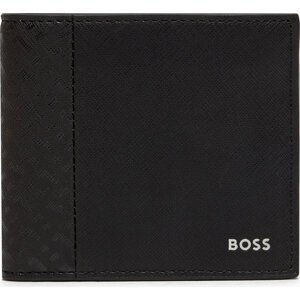 Velká pánská peněženka Boss Zair M 4Cc Coin 50517072 Černá