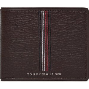 Velká pánská peněženka Tommy Hilfiger Casual Cc And Coin AM0AM12527 Hnědá
