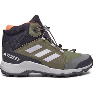 Trekingová obuv adidas Terrex Mid Gtx GORE-TEX ID0928 Zelená