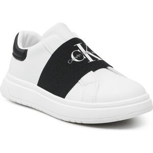 Sneakersy Calvin Klein Jeans Low Cut Sneaker V3X9-80558-1355 M Bílá