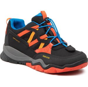 Sneakersy Geox J Montrack B.B Abx B J26HBB 0FUCE C0038 D Černá