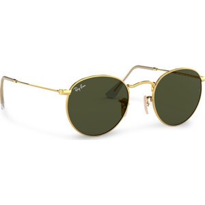 Sluneční brýle Ray-Ban Round Metal 0RB3447 001 Zlatá