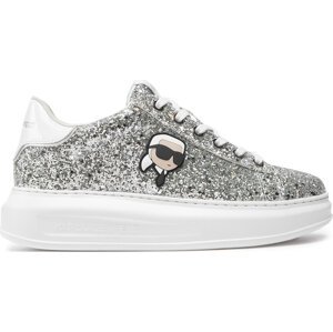 Sneakersy KARL LAGERFELD KL62573N Stříbrná