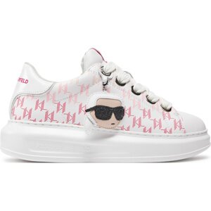 Sneakersy KARL LAGERFELD KL62576L Bílá