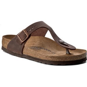 Žabky Birkenstock Gizeh 0743831 Hnědá