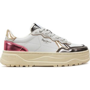 Sneakersy Pepe Jeans Kore Moon W PLS00022 Bílá