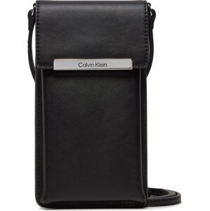Taška na telefon Calvin Klein Ck Linear Phone Crossbody K60K612192 Černá