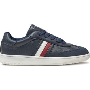 Sneakersy Tommy Hilfiger Stripes Low Cut ace-Up Sneaker T3X9-33645-1269 Tmavomodrá