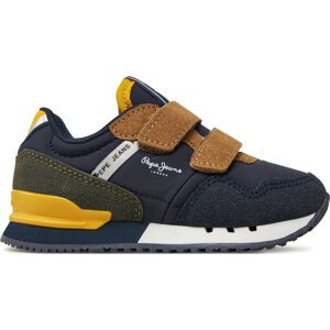 Sneakersy Pepe Jeans London Class Bk PBS40007 Tmavomodrá