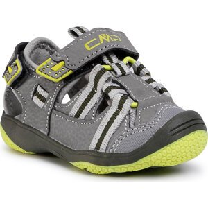 Sandály CMP Baby Naboo Hiking Sandal 30Q9552 Šedá