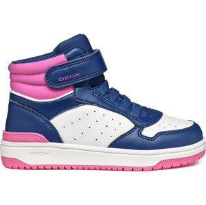 Sneakersy Geox J Washiba Girl J36HXA 05415 C4211 D Tmavomodrá