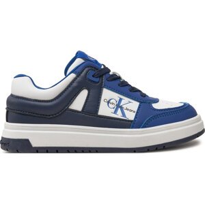 Sneakersy Calvin Klein Jeans Low Cut Lace-Up/Sneaker V3X9-81060-1355 M Tmavomodrá