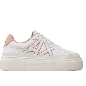 Sneakersy Armani Exchange XDX147 XV830 U274 Bílá