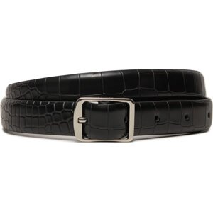 Dámský pásek Calvin Klein Slim Sqr Buckle Belt 2.0 K60K612632 Černá