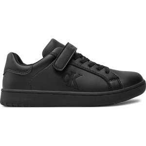 Sneakersy Calvin Klein Jeans Low Cut Lace-Up/Velcro Sneaker V3X9-81054-1355 S Černá