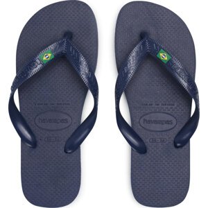 Žabky Havaianas Brasil 40000320555 Tmavomodrá