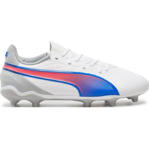 Boty na fotball Puma KING MATCH FG/AG Jr 108048 Bílá