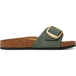 Nazouváky Birkenstock Madrid Big Buckle Lenb 1028553 Zelená