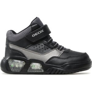 Sneakersy Geox J Illuminus Boy J36GVB 05411 C0005 M Černá