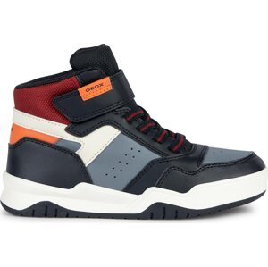 Sneakersy Geox J Perth Boy J367RF 0FE8V C0038 M Černá