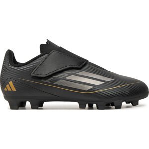 Boty na fotball adidas F50 Club Hook-and-Loop Flexible-Ground Boots Kids IF1387 Černá