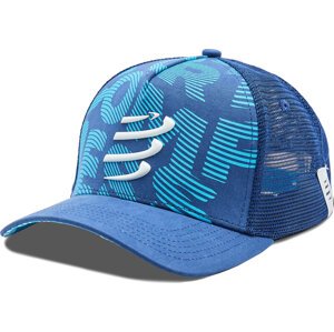 Kšiltovka Compressport Trucker Cap CU00008B Modrá