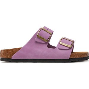 Nazouváky Birkenstock Arizona Lenb 1028024 Fialová