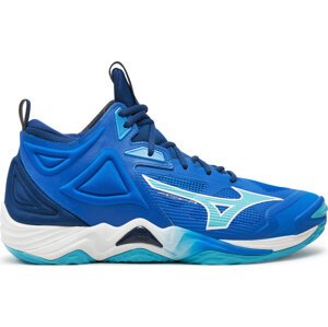 Sálovky Mizuno Wave Momentum 3 V1GA2317 Modrá