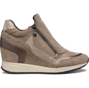 Sneakersy Geox D Nydame D620QA 022JS C6029 Béžová