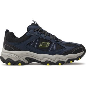 Polobotky Skechers Stamina At-Upper Stitch 237527/NVBK Tmavomodrá