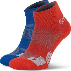 Sada 2 párů nízkých ponožek unisex Reebok R0396-SS24 (2-pack) Barevná