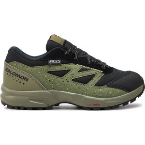 Trekingová obuv Salomon Outway Climasalomon™ Waterproof L47282700 Zelená