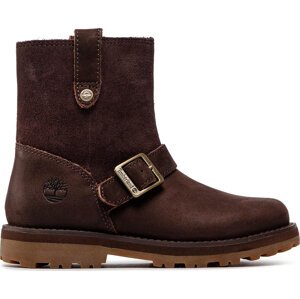 Polokozačky Timberland Courma Kid Wl Biker Bt TB0A2H6GV131 Hnědá