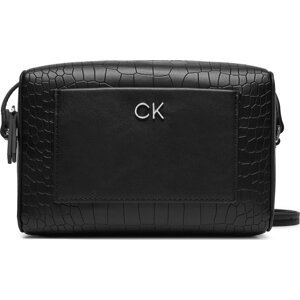 Kabelka Calvin Klein Ck Daily Camera Bag_Croco K60K612140 Černá