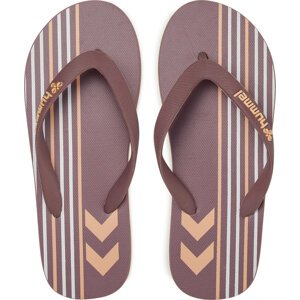 Žabky Hummel Multi Stripe Flip Flop 214038-4852 Fialová