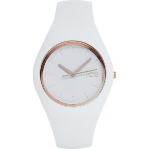 Hodinky Ice-Watch Ice Glam 000978 M White/Rose Gold