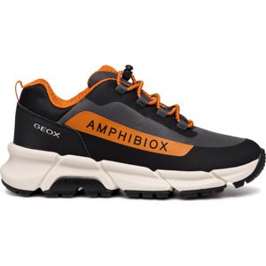 Sneakersy Geox J Flexyper Plus Boy J46LCC 0FU50 C9291 M Šedá